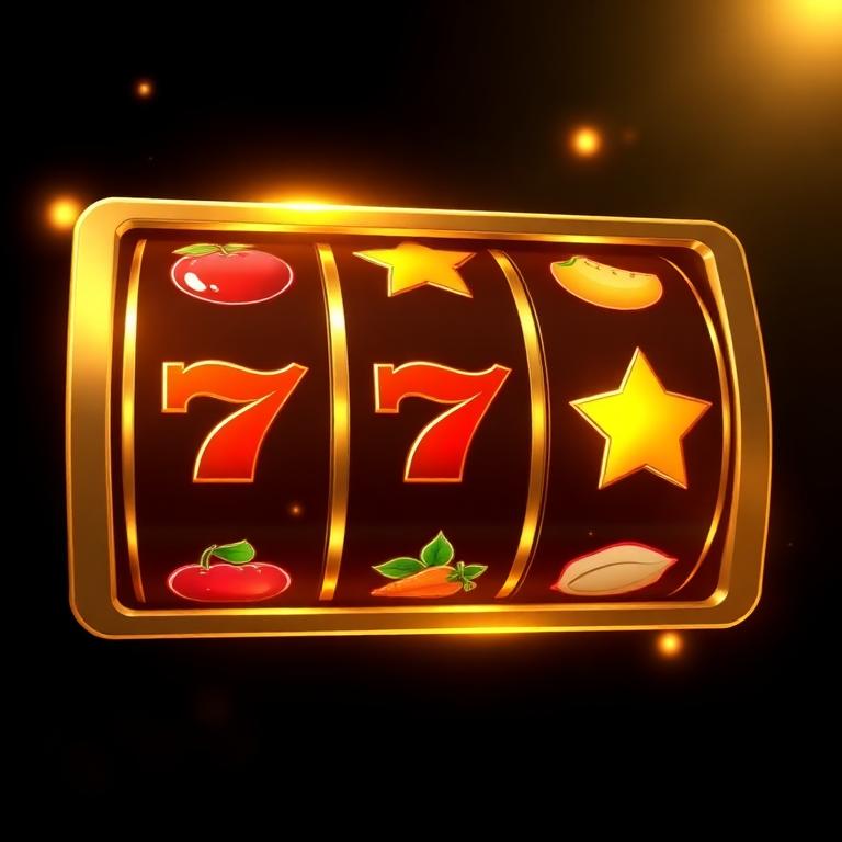 Golden slot machine reels with fruit and star symbols, Super Ace thumbnail